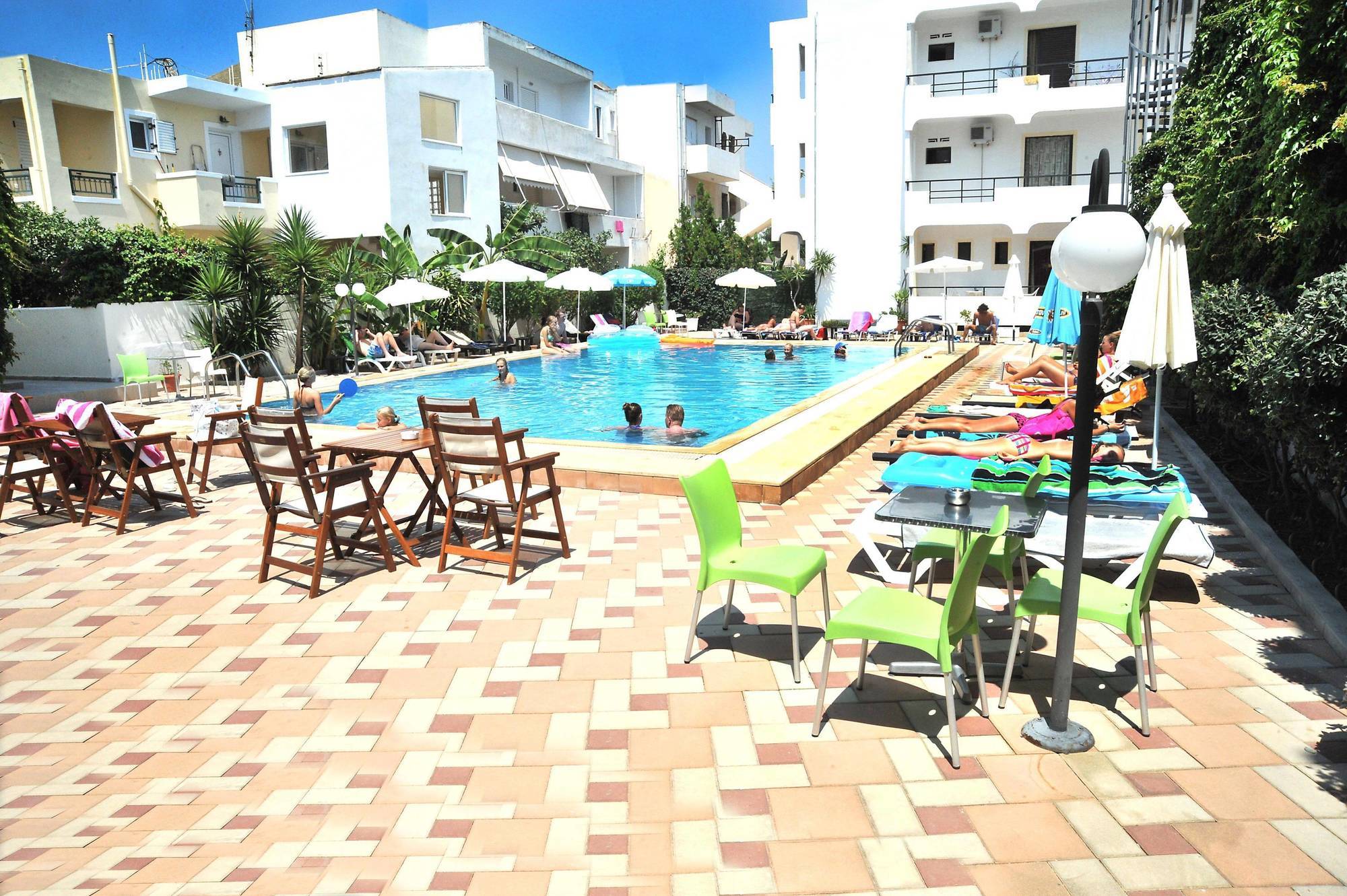 Santa Marina Hotel Apartments Кос Екстер'єр фото